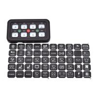 Pour voitures, camions, bateaux, SUV, certifié ISO16949 CE, panneau de commande tactile 10A/20A universel, 10 gangues, contrôle par application, nouveau panneau de commande