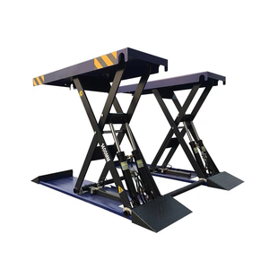 <span class=keywords><strong>1</strong></span>.4M 높이 4 톤 용량 모바일 가위 자동차 리프트 자동차 수리 가게 1400mm 4 실린더 가위 리프트 - Product Image 1