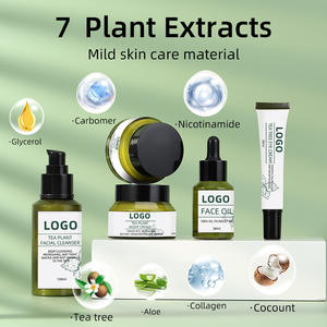 Kit de Soins de la Peau le Plus Vendu : Crème de Nuit Éclaircissante et Régulatrice de Sébum à la Plante du Thé avec Marque Privée - Product Image 3