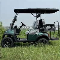 Voiture de golf électrique professionnelle 60V multifonctionnelle tout-terrain 4 places