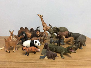 Personnalisés 12 pièces animaux de haute qualité PCV figurines d'<span class=keywords><strong>action</strong></span> en plastique ininterrompues jouets sûrs pour les enfants - Product Image 6