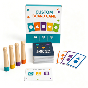 Juego de Mesa Totalmente Personalizado, Impresión de Tarjetas Flash, Diseño de Manual de Instrucciones Personalizado, Proveedor de Cajas de Almacenamiento para Reuniones Familiares y Fiestas - Product Image 4