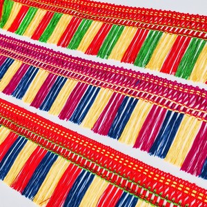 ลายไม้แขวนห้าสีสำหรับตกแต่งกระจกหน้ารถยนต์นั่งส่วนบุคคลขนาดใหญ่ทำจากผ้าออร์แกนซ่า - Product Image 6