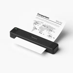 Phomemo 300 DPI便携式打印机P831热转印打印机支持8.5 "X 11" 美国信件/A4/A5/B5旅行用纸，办公室用纸