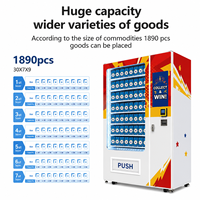 Distributeur automatique de cartes TCG, kiosque de vente de cartes à collectionner en libre-service pour centre commercial