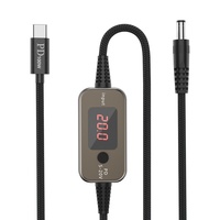 Câble factice Type-C vers DC DC005 multifonction à tension réglable 9V-20V 100W pour la charge des ordinateurs portables, des caméras embarquées et des moniteurs