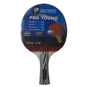 Raqueta <span class=keywords><strong>de</strong></span> Tenis <span class=keywords><strong>de</strong></span> Mesa <span class=keywords><strong>Profesional</strong></span> con <span class=keywords><strong>Goma</strong></span> <span class=keywords><strong>de</strong></span> Puntos Internos y Hoja <span class=keywords><strong>de</strong></span> Madera <span class=keywords><strong>para</strong></span> Nivel Intermedio, Personalizable con Logotipo OEM - Product Image 1