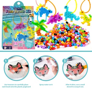 Fournisseur d'usine – Kit de bricolage éducatif pour enfants : Jouet puzzle couleur macaron, perles magiques à pulvérisation d'eau de 5 mm pour filles et garçons - Product Image 4