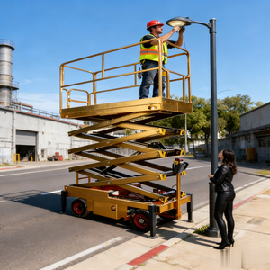 11800mm 12m Aerial Work Platforms Scissor Electric Lift Self Propelled Scissor Lifts Factory Price - Product Image 4