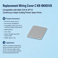 Cache-câblage de remplacement C KB-BKK6145 compatible avec les imprimantes de codage à jet d'encre continu KGK CCS-R JPT-D – Pièces détachées