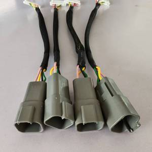 Maßgefertigter Verkupferter Kabelbaum mit JST-Steckverbindern, IP66-zertifiziert, Marke SHANYOU, Kundenspezifischer Stecker aus PTFE/PVC für Computer - Product Image 1