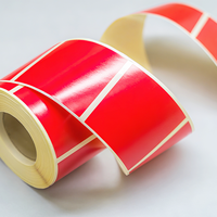Étiquette adhésive 40X22Mm 50x25Mm 58x39Mm Étiquettes thermiques de transfert de fabricant de papier