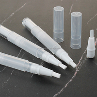 Vide 3ml brillant à lèvres Tube conteneur cuticule stylo à huile vernis à ongles blanchiment des dents accessoires de maquillage stylo torsadé avec brosse