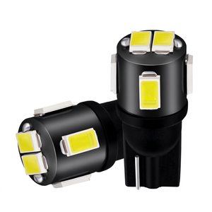 New Super Bright Car W5W T10 Led Light <b>Bulbs</b> 194 168 5630 6SMD 12V Cool <b>White</b> Auto 501 Strobe Interior Clearance Lamps - Product Image 1