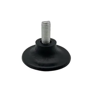 China Plastic Manufacturing Company Adjustable Table Feet M4 M5 M6 M8 Stainless Steel Self Leveling Table Feet