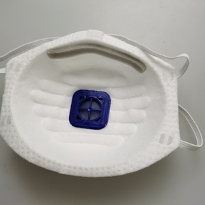หน้ากากทรงถ้วย FFP2 พร้อมวาล์วหายใจ ป้องกันฝุ่น 3 ชั้น แบบใช้แล้วทิ้ง - Product Image 2