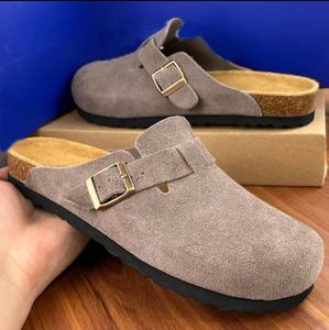 Sandalias de Verano Unisex de Cuero de Alta Calidad, Sandalias de Playa con Plataforma Gruesa y Cómodas, con Diseño de Hebilla, Calzado de Marca de Moda - Product Image 3