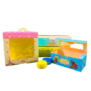 Recycle Manufacturer Free Sample Cake Box Cardboard Donut Box
