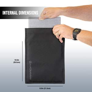 Chaqueta Faraday Pro para Teléfonos con Cierre Magnético, Dispositivo de Bloqueo de Señal, Bolsa de Seguridad para Datos, Anti-Rastreo, Anti-Hacking - Product Image 2