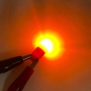 หลอดไฟ LED สีส้มสำหรับเครื่องเกมพินบอล Autodragons 6.3 โวลต์ รุ่น 555 ฐานแบบลิ่ม T10 194 168 5630 2SMD - Product Image 6