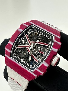 Reloj mecánico tourbillon de diseño ultrafino, estilo deportivo y lujoso, apto para hombres y mujeres, ideal para buceo. - Product Image 2