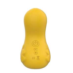 OEM Vibromasseur jaune pour sucer des œufs par saut oral pour femmes <span class=keywords><strong>Canard</strong></span> sucer des tétines Tease Sex Toys pour femmes - Product Image 4
