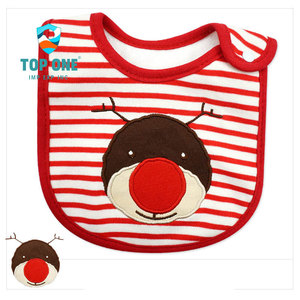 TopOne personalizado reutilizable suave triángulo botón muselina algodón orgánico Anti suciedad Saliva toalla Baberos bebé impermeable Baberos de bebé - Product Image 4