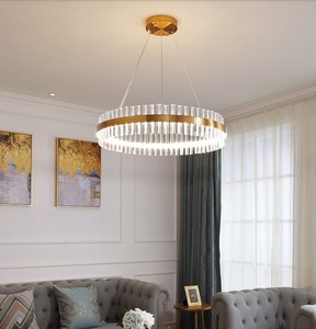Lustre de luxe 2022, style grec Méduse, cuir de crocodile, artistique, noir et or, rond, cristal - Product Image 1