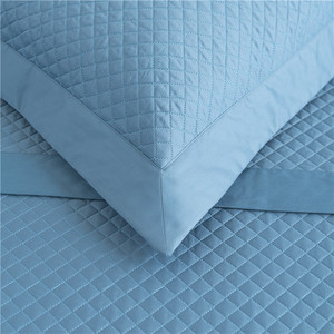 Parure de draps en coton pur à longues fibres double face 140 fils, 3 pièces, matelassée, couleur unie, pour lit de 1,8 m, utilisable quatre saisons - Product Image 4