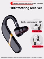 Écouteurs intra-auriculaires espions X9 avec longue autonomie, Bluetooth, écouteurs sans fil, écouteurs de sport, casque professionnel, étanche