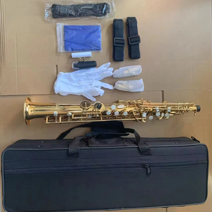 Vente en gros/OEM/<span class=keywords><strong>Prix</strong></span> d'usine <span class=keywords><strong>Saxophone</strong></span> <span class=keywords><strong>soprano</strong></span> si bémol de haute qualité peint en or - Product Image 2