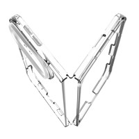 Étui rigide transparent en PC pour iPhone Duo 18 avec support de caméra pliable pour iPhone 17 Air 16E 15 18 Pro Max
