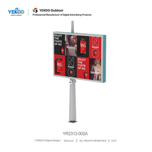 Đồ Gỗ Ngoài Trời Kết Cấu Thép quảng cáo biển quảng cáo 4m * 3m Kích thước thép unipole biển quảng cáo - Product Image 3