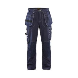 BLAKLADER - 153013708800D104 Pantalones artesanos Azul marino-EAN 7330509044506 PANTALONES DE TRABAJO DE CARGO - Product Image 1