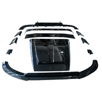 Kit de Carrocería Completo de Fibra de Carbono con Acabado Brillante SHENGTIAN para Mercedes-Benz W464 Clase G 2019+, Alerón Trasero y Labio Delantero con Acabado Pulido