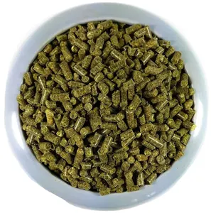 Alfalfa barley puffed pellet mudah untuk dicerna dan menyerap serat tinggi dan protein rendah umpan kura-kura