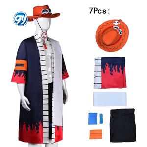 ชุดคอสเพลย์อนิเมะ พอร์ทกัส ดี เอซ ชุดกิโมโนเปลวไฟ ครบชุด สำหรับการเล่นบทบาทสมมติ 2 มิติ สินค้าจากโรงงาน - Product Image 2