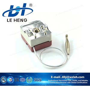 WHD-90E <span class=keywords><strong>เครื่อง</strong></span>ควบคุมอุณหภูมิเทอร์โมสตัท 0-90C สวิตช์ควบคุมอุณหภูมิแบบปรับได้ อุปกรณ์ครัว ตู้เก็บความร้อน - Product Image 3