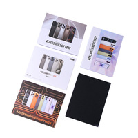 Boîte rigide vide personnalisée pour l'emballage d'un ensemble d'accessoires iPhone 6-en-1, boîte pour étui de téléphone, chargeur, câble, emplacement pour carte, écouteurs