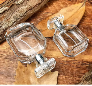 Bouteille de parfum en verre vide en gros, prête à l'emploi, 30ml 50ml 100ml, à fond épaissi, avec col serti et pulvérisateur pressurisé - Product Image 2