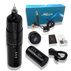 Stylo sans fil rechargeable haute capacité 1800mAh batterie stylo de <span class=keywords><strong>tatouage</strong></span> rotatif numérique pistolet de <span class=keywords><strong>tatouage</strong></span> - Product Image 1