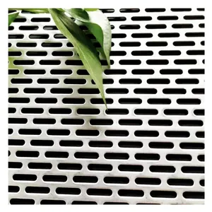 Factory Customized Oval Decorative Ventilation Filter Screen Perforated Metal Mesh