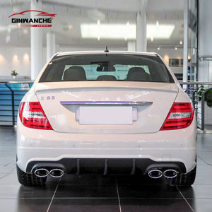 Pièces détachées automobiles Kit de carrosserie Ensemble complet pour <span class=keywords><strong>Mercedes</strong></span> <span class=keywords><strong>Benz</strong></span> W204 C63 <span class=keywords><strong>AMG</strong></span> <span class=keywords><strong>C180</strong></span> C200 C260 C300 2008-2014 Année Matériau PP - Product Image 6