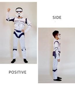 ชุดคอสเพลย์ <span class=keywords><strong>Star</strong></span> Anakin Skywalker,เครื่องแต่งกายสำหรับเด็กลายภาพยนตร์ชุดฮาโลวีนชุดดาร์ธเวเดอร์คลาสสิก - Product Image 4
