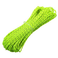 1.8mm Fluorescent Réfléchissant Tente Corde Camping Cordon Paracord Orange 20m