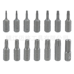 Hollow <b>Torx</b> Bits 14Pc 25Mm S2 Alloy Steel For Workshop Use - Product Image 1