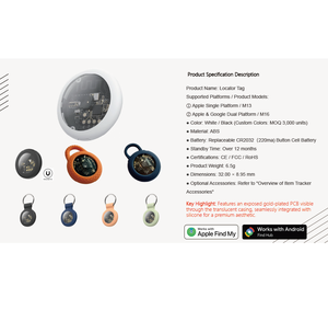 Nova Série 2026: Localizador GPS Inteligente Multifuncional 4G - Rastreador para Veículos, Animais de Estimação, Idosos e Bolsas com Logotipo Personalizável - Product Image 1