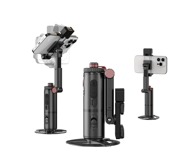 ADYSS A300 Auto Face Tracking Tripod Portable 360 Rotation Auto Face Tracking Gimbal Stabilizer Stable Quad Stand Selfie Stick