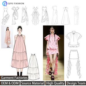 Abito da Donna Casual 2026 QY OEM in Tessuto Leggero e Morbido con Fili Metallici per Serate ed Eventi - Product Image 6