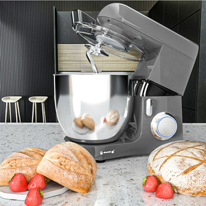 Robot pâtissier électrique haut de gamme grande capacité 6,5L 7L 8L pour pain et gâteaux, en fonte, avec socle - Product Image 1